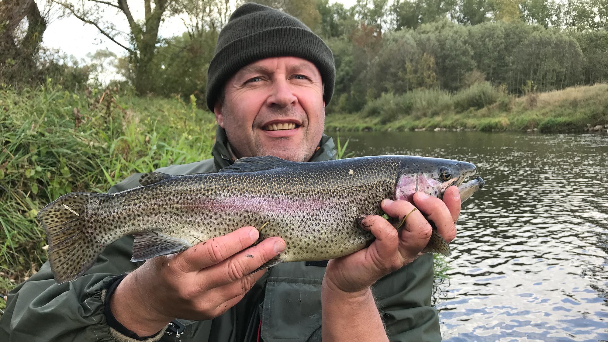 Course fishing for trophy trout
