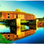 Wooden bridge by Lenora