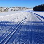 Ski trail by Kvilda